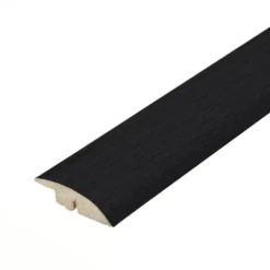 Leader Black Laminate Adapting Profile Door Bar (1m)