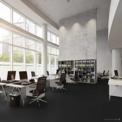 Liberty Floors Black - Lustre SPC 6mm Rigid Core Vinyl Flooring (249744)