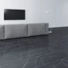 FAUS Black Marble - Industry Tile 8mm Laminate Flooring (217071)