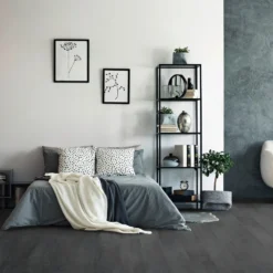 Liberty Floors Black Oak - Ocean 8mm Laminate Flooring (211085) -Best Board Store black oak ocean 8mm laminate flooring 211085 p82432 189997 image