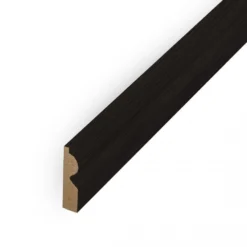 Leader Black Torus Laminate Skirting Board (2.4m) -Best Board Store black torus laminate skirting board 2 4m p84894 191918 image