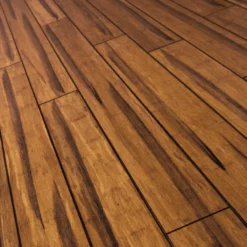 Liberty Floors Carbonised Strand Woven Bamboo - Rustic 14mm Solid Real Wood Flooring (300862) -Best Board Store carbonised strand woven bamboo rustic 14mm solid real wood flooring 300862 p118922 241580 image