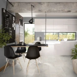 Liberty Floors Concrete Beige Stone - Universo 8mm Laminate Flooring (263463)