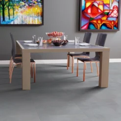 Liberty Floors Concrete Grey - Lustre 8mm High Gloss Laminate Flooring (217057) -Best Board Store concrete grey lustre 8mm high gloss laminate flooring 217057 p84206 187680 image