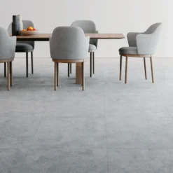 FAUS Concrete - Industry Tile 8mm Laminate Flooring (217068)