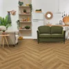 Liberty Floors Cottage Oak - Lifestyle SPC Herringbone 5.5mm Rigid Core Vinyl Flooring (307816)