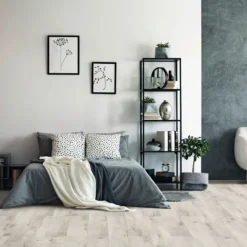 Liberty Floors Creme Oak - Ocean 8mm Laminate Flooring (211087) -Best Board Store creme oak ocean 8mm laminate flooring 211087 p82434 190119 image