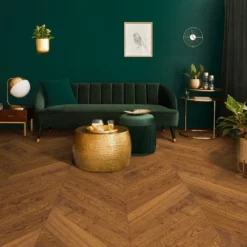 Liberty Floors Honey Oak - Chevron 15mm Engineered Real Wood Flooring (249206) -Best Board Store honey oak chevron 15mm engineered real wood flooring 249206 p108332 236733 image
