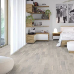 Liberty Floors Ivory White Oak - Premium Click 14mm Engineered Real Wood Flooring (193319) -Best Board Store ivory white oak premium click 14mm engineered real wood flooring 193319 p76060 175156 image