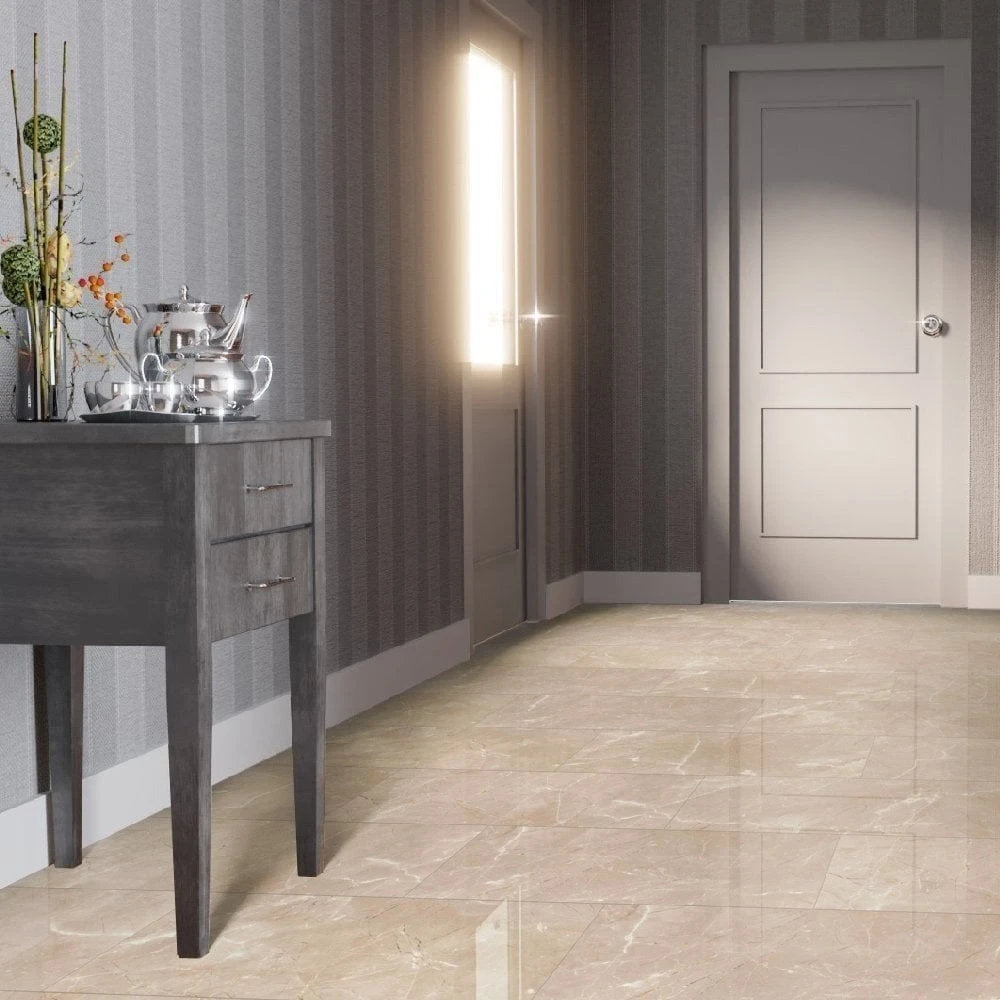 Liberty Floors Light Pinto - Lustre Stone 8mm High Gloss Laminate Flooring (223771) 4 Liberty Floors Light Pinto - Lustre Stone 8mm High Gloss Laminate Flooring (223771) - Image 4