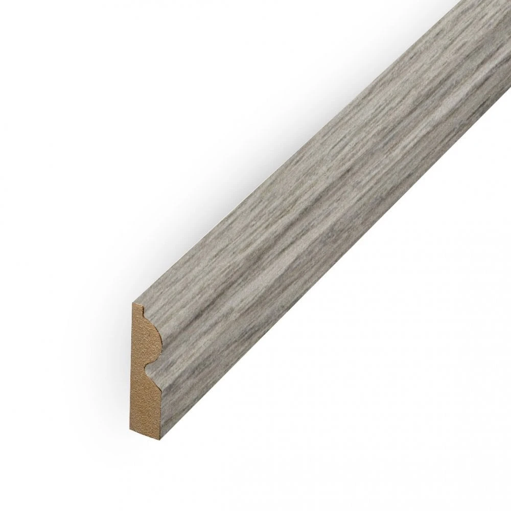 Leader Medium Grey Torus Laminate Skirting Board (2.4m) 3 Leader Medium Grey Torus Laminate Skirting Board (2.4m) - Image 3