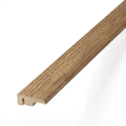 Leader Medium Oak Laminate End Profile Door Bar (1m)
