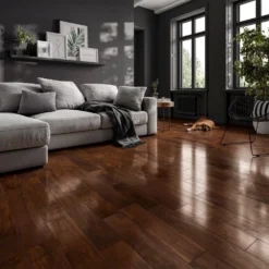 Liberty Floors Rich Acacia Asian Walnut - Classic 18mm Solid Real Wood Flooring (152679) -Best Board Store rich acacia asian walnut classic 18mm solid real wood flooring 152679 p49583 235474 image