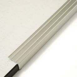 Leader Silver Self-Adhesive Stair Nosing Profile (900mm)