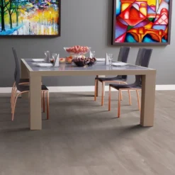 Liberty Floors Smokey Grey - Lustre 8mm High Gloss Laminate Flooring (217058) -Best Board Store smokey grey lustre 8mm high gloss laminate flooring 217058 p84207 187687 image