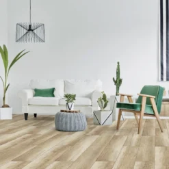 Liberty Floors Soft Brown Oak - Ocean 8mm Laminate Flooring (211088)