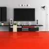 Liberty Floors Traffic Red - Lustre Flawless 8mm High Gloss Laminate Flooring (249742)