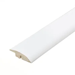 Leader White Laminate Adapting Profile Door Bar (1m)