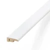 Leader White Laminate End Profile Door Bar (1m)