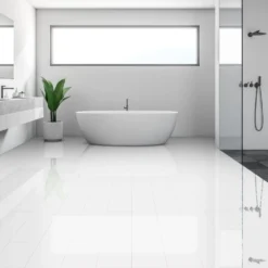 Liberty Floors White - Lustre SPC 6mm Rigid Core Vinyl Flooring (250941) 7 Liberty Floors White - Lustre SPC 6mm Rigid Core Vinyl Flooring (250941) -Best Board Store white lustre spc 6mm rigid core vinyl flooring 250941 p109179 237951 image