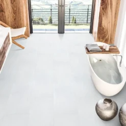Liberty Floors White Marble - Lustre SPC 6mm Rigid Core Vinyl Flooring (249747) -Best Board Store white marble lustre spc 6mm rigid core vinyl flooring 249747 p108421 236352 image